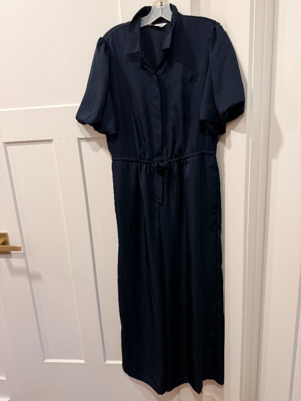 Nine West Puffy Sleeved Jump Suit